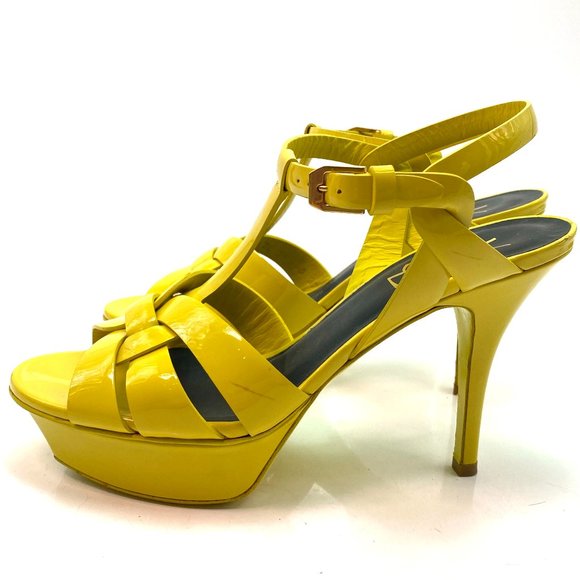 🌷❤️‍🔥SPRING SALE 🔥 FINAL PRICE🌷💥Saint Laurent Tribute Sandals 37 - Picture 1 of 12